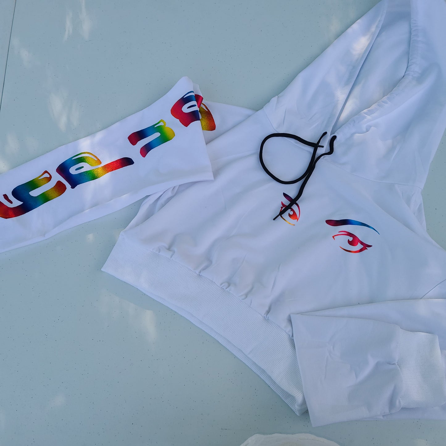 Eyecandy Crop Top Hoodies