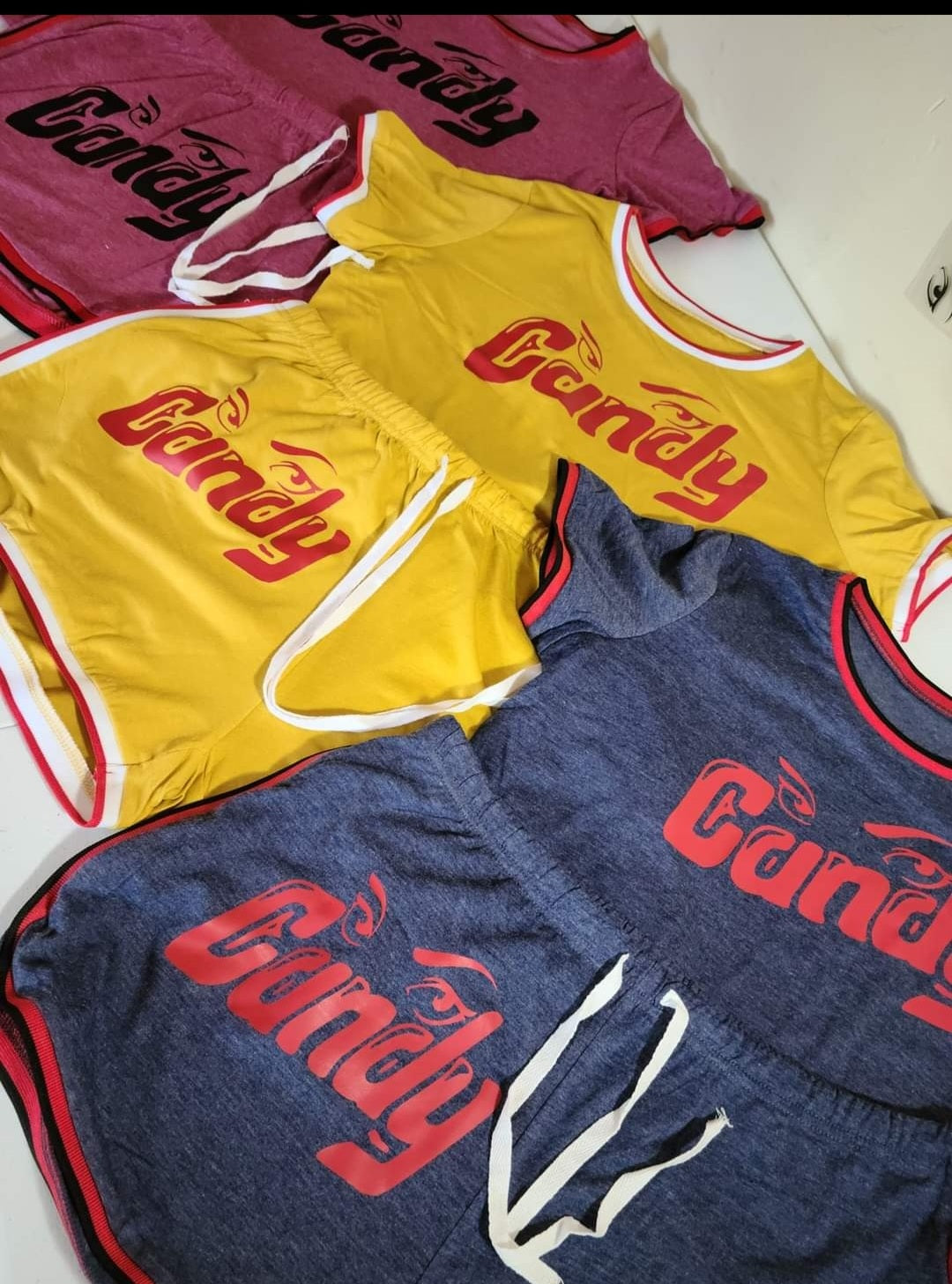 Eyecandy Throwback Short Set