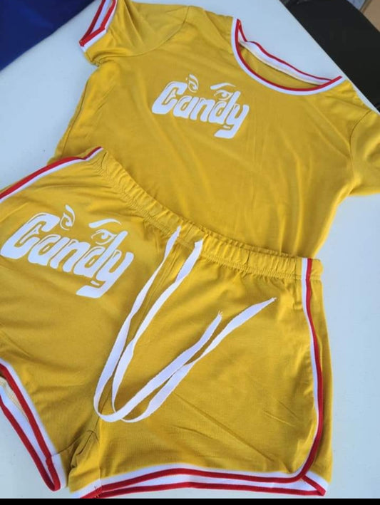 Eyecandy Throwback Short Set